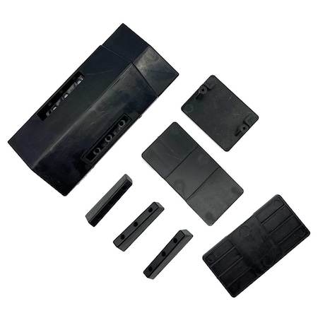 Plastiflex Co Rage RC  Marlin EX BL Equipment Mount Set, Black RGRB1425